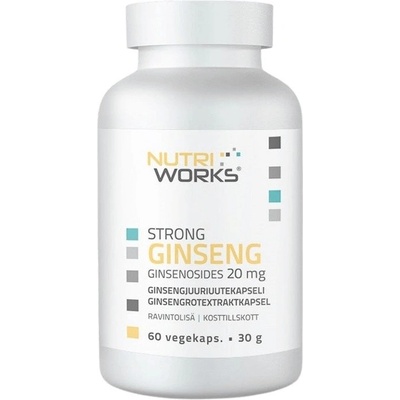 NutriWorks Strong Ginseng 60 kapslí