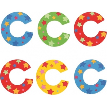 Bigjigs Toys hviezdičkové písmenko C