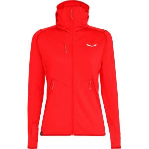 Salewa Дамско поларено яке Salewa Women's Agner Hybrid Polarlite Fullzip Hoody Fleece jacket - Flame Melange - размер 38 (EU) (105-2337-0814)