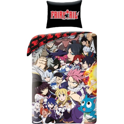 Halantex Povlečení Fairy Tail Heroes FAR-3003BL 140x200 70x90