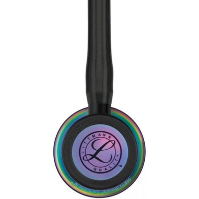 LITTMANN 3M Cardiology IV 6165 Rainbow Finish, kardiologický stetoskop, čierny