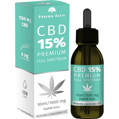 Pharma Activ CBD 15% premium 1500 mg Full Spectrum 10 ml