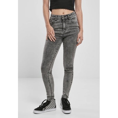 Urban Classics Дамски дънки в черно от Urban Classics Ladies High Waist SkinnyUB-TB2970-02737 - Черен, размер 28/32