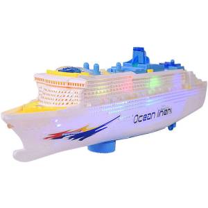 LEAN Toys Детска играчка Lean Toys - Голям круизен кораб, 50 cm (17861)