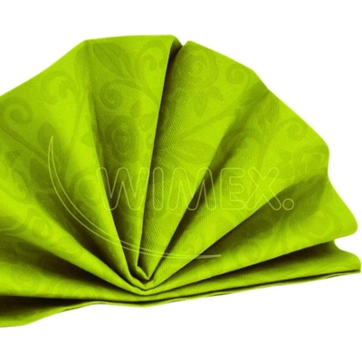 Wimex ubrousky Premium dekor R žlutozelené 50ks 40x40cm
