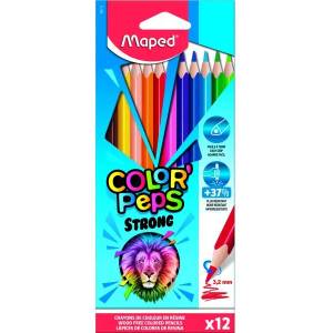 Maped MAPED: Color Peps Strong цветни моливи комплект - 12 бр (IMA862712)