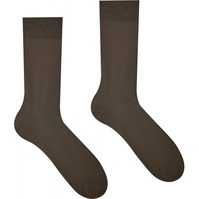 Hesty Socks Klasik ponožky hnedé