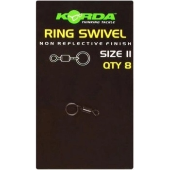 Korda Obratlík s kroužkem Ring Swivels veľ.11 8 ks