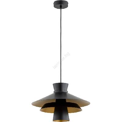 Полилей на кабел CELESTE 1xE27/15W/230V черен (ALF61652)