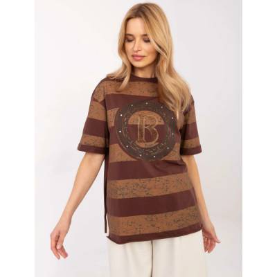 Blouse CLM-BZ-0004.50-brown hnedá Calimera