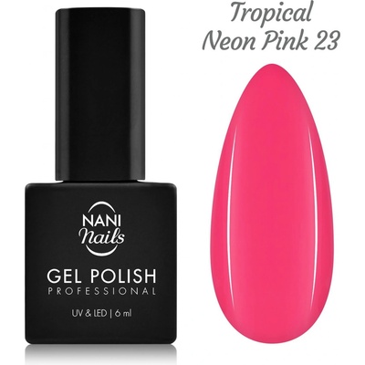NANI gél lak Tropical Neon Pink 6 ml