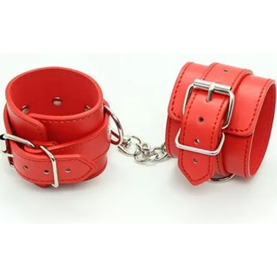 XMS Кожени белезници за ръце "joys leather cuffs red