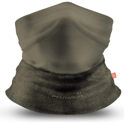 Pentagon Kryo winter 1/2 fleece neck gaiter K14012 BROWN GREY