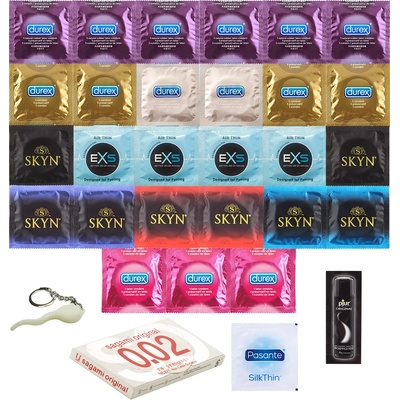 Durex Package Best that Exists - 30pcs Best Condoms In Our Range + Gifts