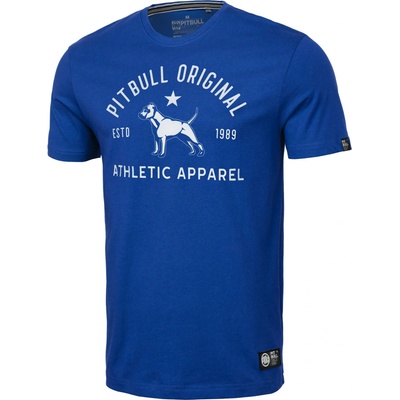 PitBull West Coast pánské triko SPORT DOG královsky modré