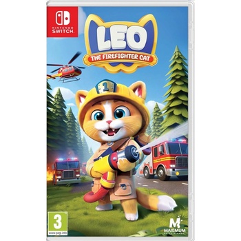 Leo the Firefighter Cat