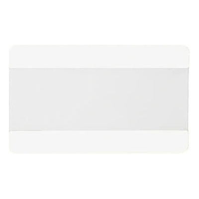Samolepicí vyznačovací kapsy WT-5118, 1/2 A4 uzavřená – PVC, bílá, 323×187 mm, balení 10 ks
