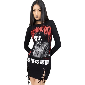 KILLSTAR Дамска рокля KILLSTAR x ICE NINE KILLS - Your Worst Nightmare - Black - KSRA013108