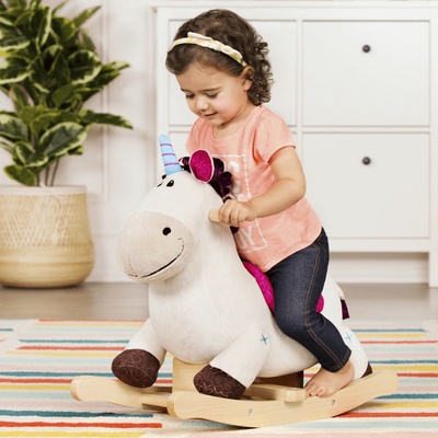 B-Toys houpací jednorožec Dilly Dally – Zboží Dáma