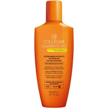 Collistar Intensive Ultra-Rapid Supertanning Treatment SPF 6 Автобронзанти 200ml