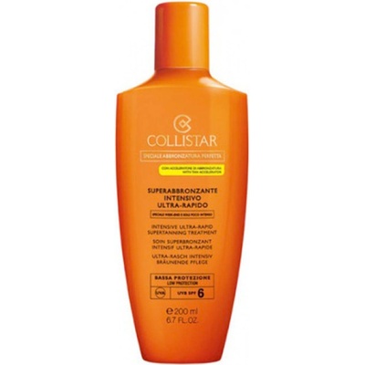 Collistar Intensive Ultra-Rapid Supertanning Treatment SPF 6 Автобронзанти 200ml