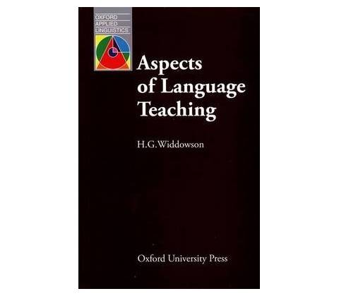 Aspects of Language Teaching