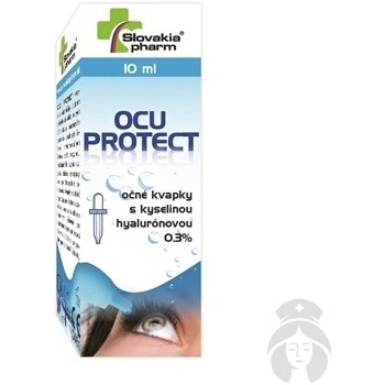 Slovakiapharm Ocu Protect očné kvapky s kyselinou hyalurónovou 0,3% 10 ml