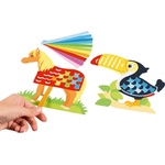 Goki Стан с хартиени ленти Goki - Конче, риба, костенурка и тукан (58467) - baby