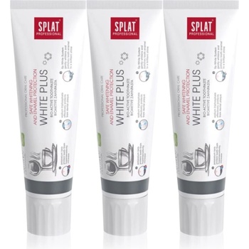Splat Professional White Plus биоактивна паста за зъби за щадящо избелване и защита на зъбния емайл