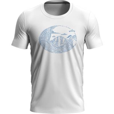 Bontis tričko Mountains biele