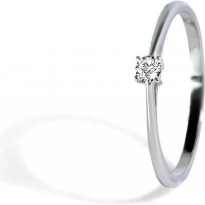 Blink-Blink Elegantný diamantový prsteň 1158BDG
