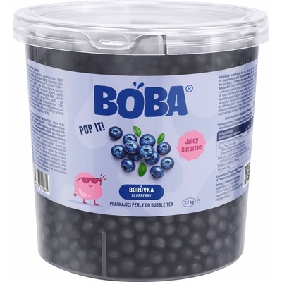 Bubble Tea kuličky Borůvka 3200 g – Zbozi.Blesk.cz