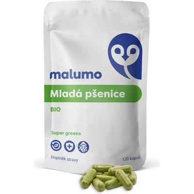 Malumo Mladá pšenice Bio 120 ks