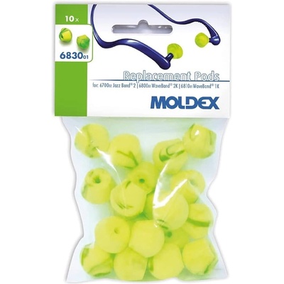 Moldex náhradné nástavce ku špuntov do uší 10 párov