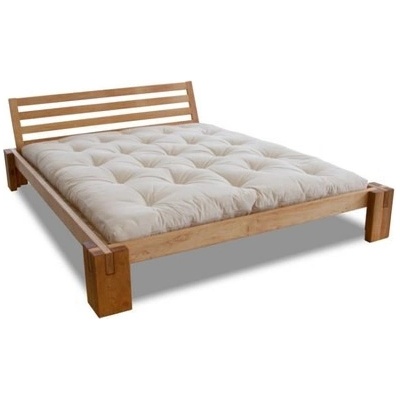 futon futon WOOD 03 jelša natural + čelo