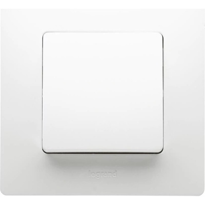 Legrand Девиаторен ключ 10А в блистер цвят бял Niloe - 396450 (396450)