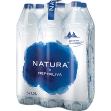 Natura Neperlivá pramenitá voda 6 x 1,5 l