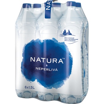 Natura Neperlivá pramenitá voda 6 x 1500 ml