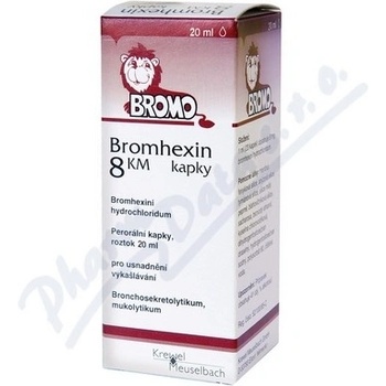 BROMHEXIN KM POR 8MG/ML POR GTT SOL 1X20ML