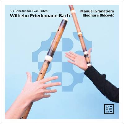 W.F. Bach - Six Sonatas For Two Flutes CD