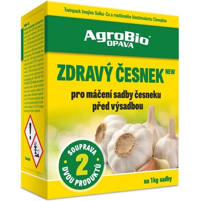 AgroBio Zdravý česnek Plus pro máčení sadby 10 g + 50 ml