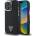 GUESS Калъф Guess PU Grained Triangle Logo MagSafe - iPhone 16 Pro Max - Черен (3666339302337)