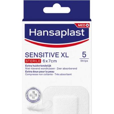 Hansaplast Sensitive náplast sterilní XL 5 ks