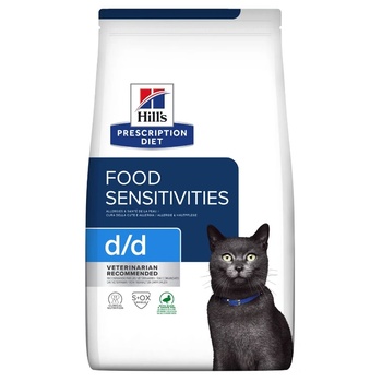 Hill's HILL'S PD Prescription Diet Feline d/d Патица и зелен грах 1, 5 кг