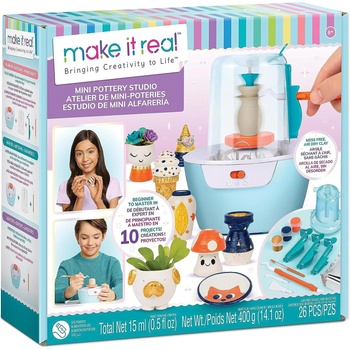 Image 1 of Make it Real Творчески комплект Make it real - Грънчарско студио, 26 части (1465)
