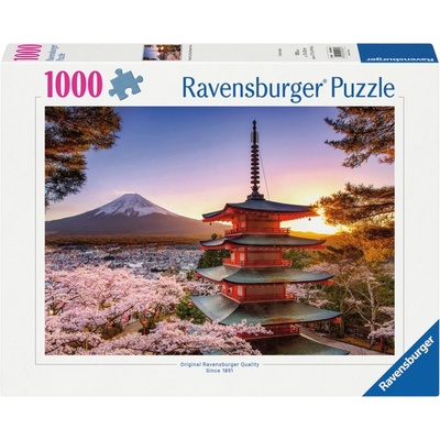 RAVENSBURGER Rozkvetlé třešně v Japonsku 1000 dílků – Zboží Mobilmania