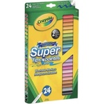 Crayola Crayola: Комплект от 24 тънкописци, миещи се с вода (7551)