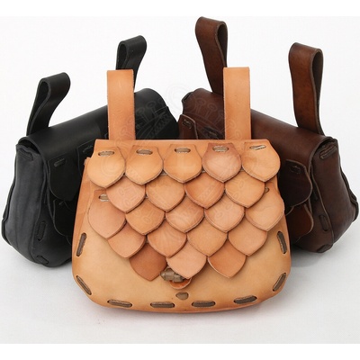 Kouba Taška na opasok s šupinami na klope