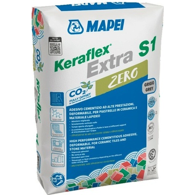 Mapei KERAFLEX EXTRA S1 Zero - cementové lepidlo - Šedá, 25kg