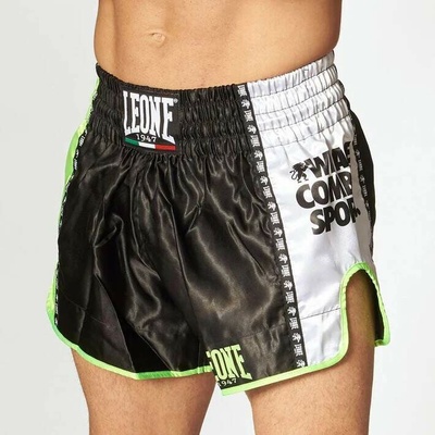 Muay Thai Trenky LEONE Kick and Thai čierne